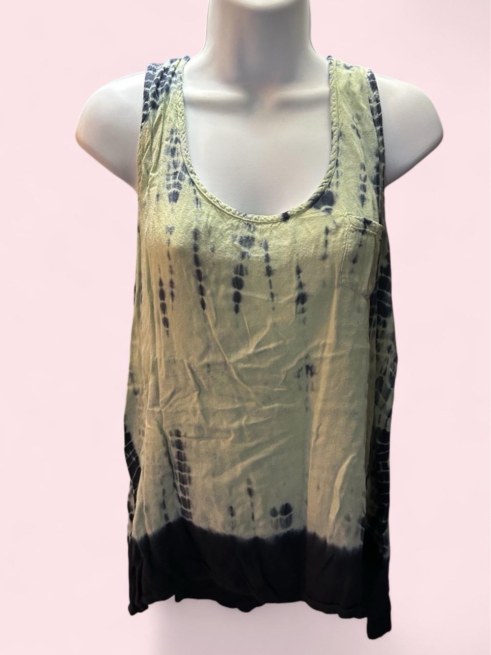 🩵Tie-Dye Scoop Neck Tank Top🩵